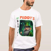 St. Paddy's Day Joy - Ierse Poëzie Slam T-shirt (Voorkant)