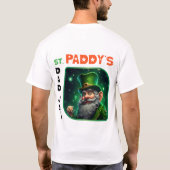 St. Paddy's Day Joy - Ierse Poëzie Slam T-shirt (Achterkant)