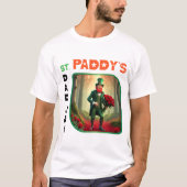 St. Paddy's Day Joy - Ierse pub Trivia nacht T-shirt (Voorkant)