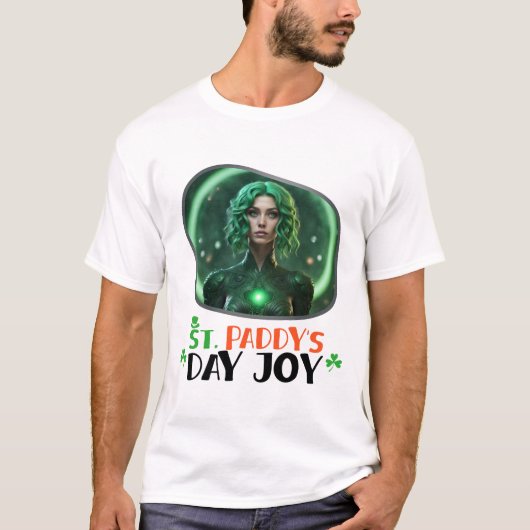 St. Paddy's Day Joy - Ierse Step Dancing T-shirt (Voorkant)