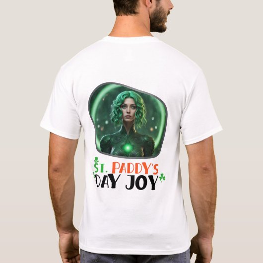 St. Paddy's Day Joy - Ierse Step Dancing T-shirt (Achterkant)