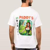 St. Paddy's Day Joy - Ierse tradities T-shirt (Achterkant)