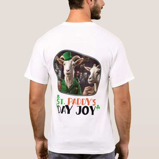 St. Paddy's Day Joy - Klaverblad Carnaval T-shirt (Achterkant)