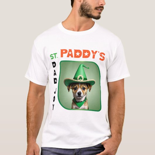 St. Paddy's Day Joy - Leprechaun's Pot of Fun T-shirt (Voorkant)