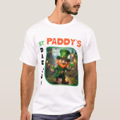 St. Paddy's Day Joy - Shimmering Shamrock Ball T-shirt (Voorkant)