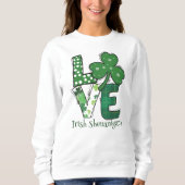 St. Paddys Day Love Ierse Shenanigans Trui (Voorkant)