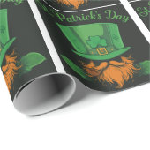 St. Paddy's Day, Patrick's dag Cadeaupapier (Rol Hoek)