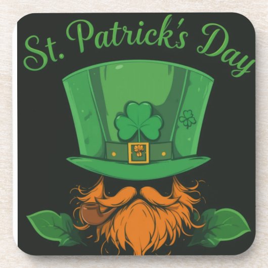 St. Paddy's Day, Patricksdag Bier Onderzetter (Voorkant)