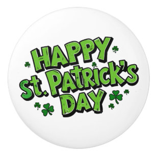 St. Paddy's Day, Patricksdag Keramische Knop