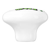 St. Paddy's Day, Patricksdag Keramische Knop (Zijkant)