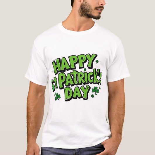 St. Paddy's Day, Patricksdag T-shirt (Voorkant)