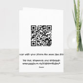 St. Paddy's Day top hat, shamrock and shillelagh Kaart (Achterkant)