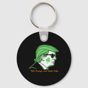 St. Paddy's Day Trump - Shamrocks, geluk en verste Sleutelhanger