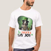St. Paddy's Day vreugde - Ierse zegeningen T-shirt (Voorkant)