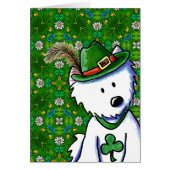 St Paddy's Day Westie (Voorkant)