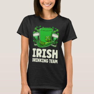 St Paddy's Ierse Drankteam Bier St Patricks Da T-shirt