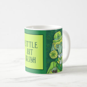 ST. PADDY'S IRISH GROENE FRANSE POODLE, LUCKY DOG KOFFIEMOK