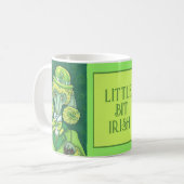 ST. PADDY'S IRISH GROENE FRANSE POODLE, LUCKY DOG KOFFIEMOK (Voorkant links)