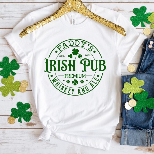 St. Paddy's Irish Pub St. Patrick's Day T-shirt