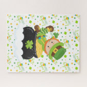 St. Paddy's Leprechaun Legpuzzel (Horizontaal)