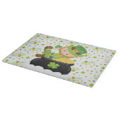 St. Paddy's Leprechaun Snijplank (Hoek)