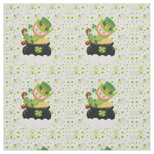 St. Paddy's Leprechaun Stof (Swatch)