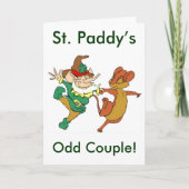 St. Paddy's Odd Couple Kaart (Voorkant)