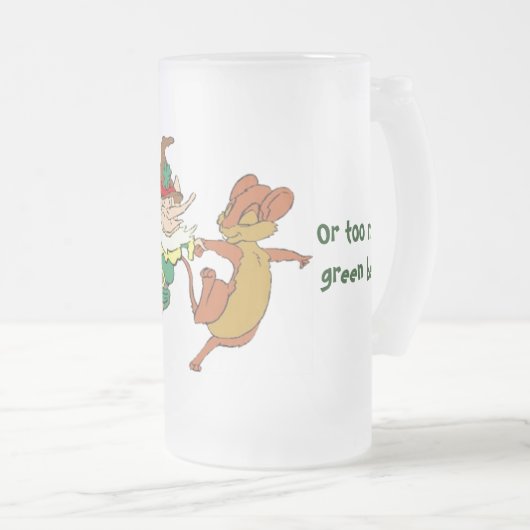 St. Paddy's Odd Couple Matglas Bierpul (Voorkant rechts)