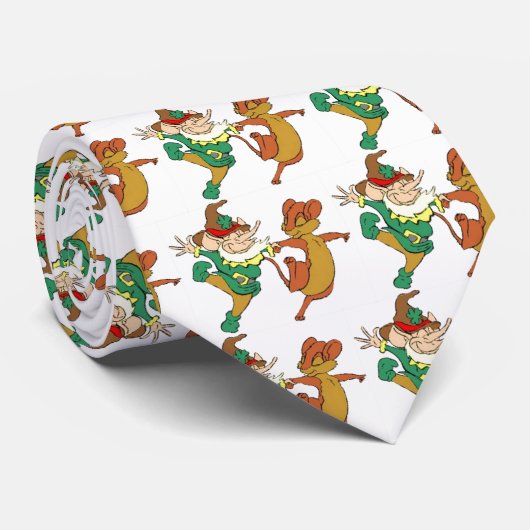 St. Paddy's Odd Couple Stropdas (Opgerold)