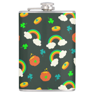 St. Paddy's Pattern Heupfles
