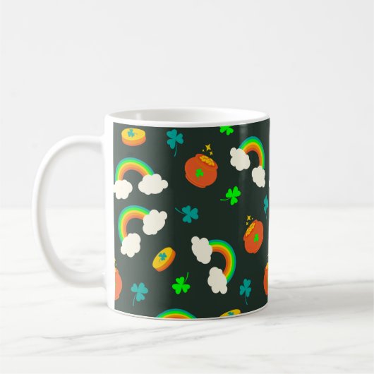 St. Paddy's Pattern Koffiemok (Links)