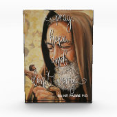 St. Padre Pio  | Bekleding witboek offerte Fotoblokken (Voorkant)