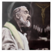 ST PADRE PIO CELEBRATING MASSA TEGELTJE (Voorkant)
