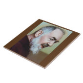 ST PADRE PIO DECORATIVE TIL TEGELTJE (Zijkant)