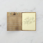 St. Padre Pio Gebed Kaart met quotes (Binnen)