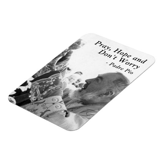 St. Padre Pio Magneet (Linkerzijde)