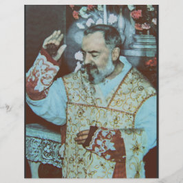 St. Padre Pio of Pietrelcina The Seraphic Priest Flyer