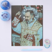 St. Padre Pio of Pietrelcina The Seraphic Priest Flyer (Enkel)