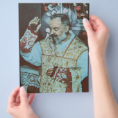 St. Padre Pio of Pietrelcina The Seraphic Priest Flyer (Hand)