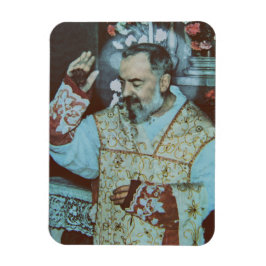 St. Padre Pio of Pietrelcina The Seraphic Priest Magneet