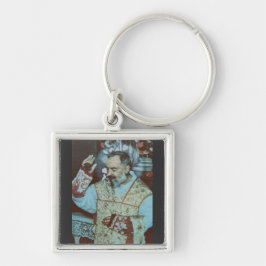 St. Padre Pio of Pietrelcina The Seraphic Priest Sleutelhanger