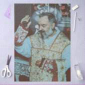 St. Padre Pio of Pietrelcina The Seraphic Priest Tissuepapier (Craft)