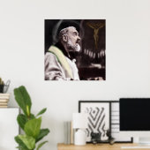 ST PADRE PIO POSTER (Thuiskantoor)