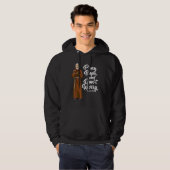 St. Padre Pio Pray Hope en Dont Worry katholieke s Hoodie (Voorkant volledig)