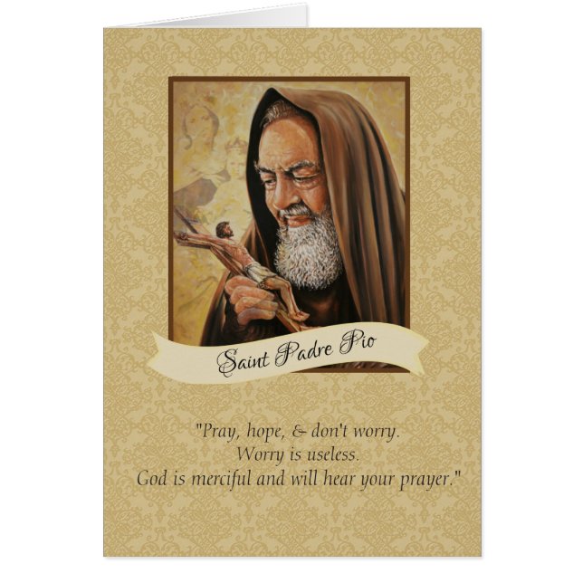 St. Padre Pio Priest & Stigmatist (Voorkant)