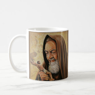 St. Padre Pio Priest & Stigmatist Koffiemok