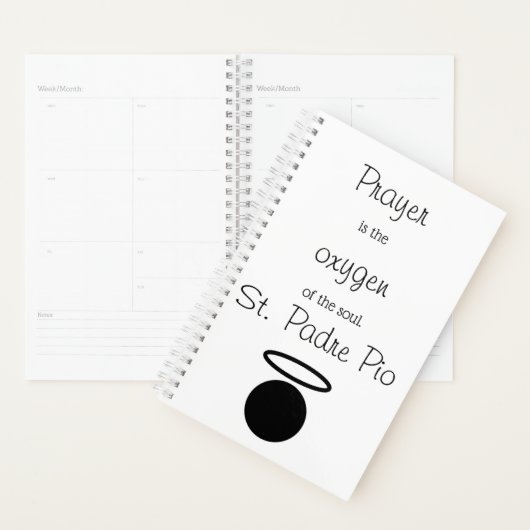 St. Padre Pio Quote Planner (Display)