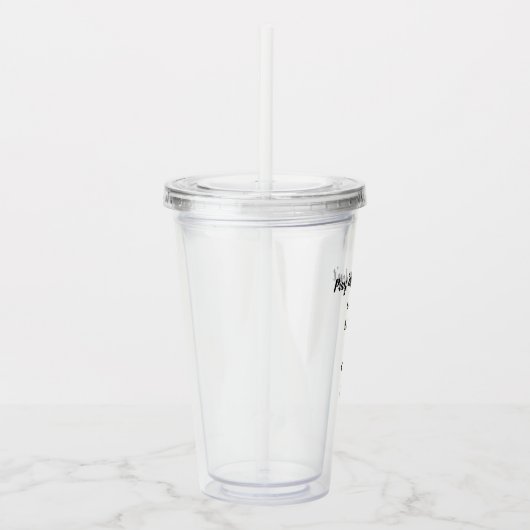 St. Padre Pio Quote Tumbler Acryl Drinkbeker (Rechts)