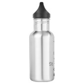 St. Padre Pio Quote Water Fles (Links)