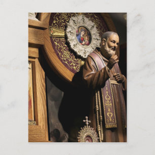 St. Padre Pio Shrine, Kenosha, Wi Briefkaart